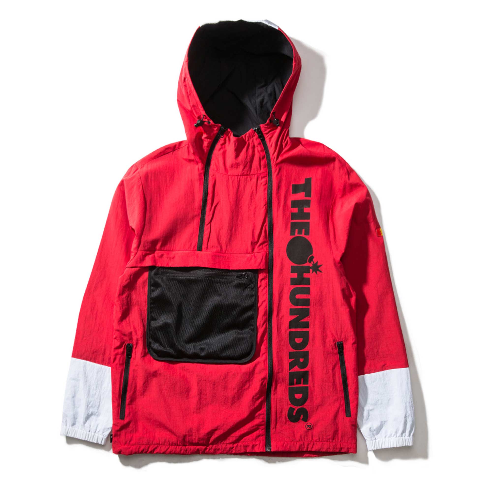 THE HUNDREDS Jacket TERRAIN, bright red M