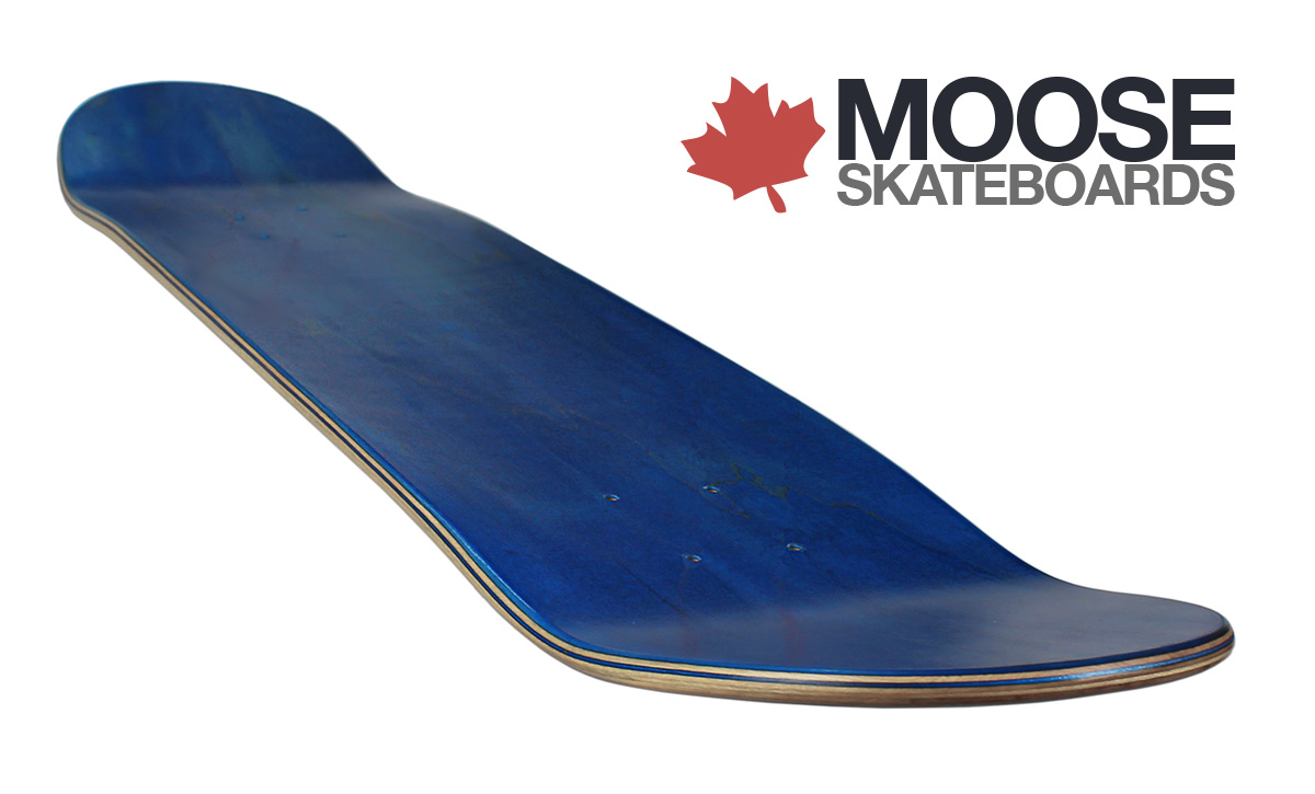 Moose Blank Skateboard Deck Low 8.50