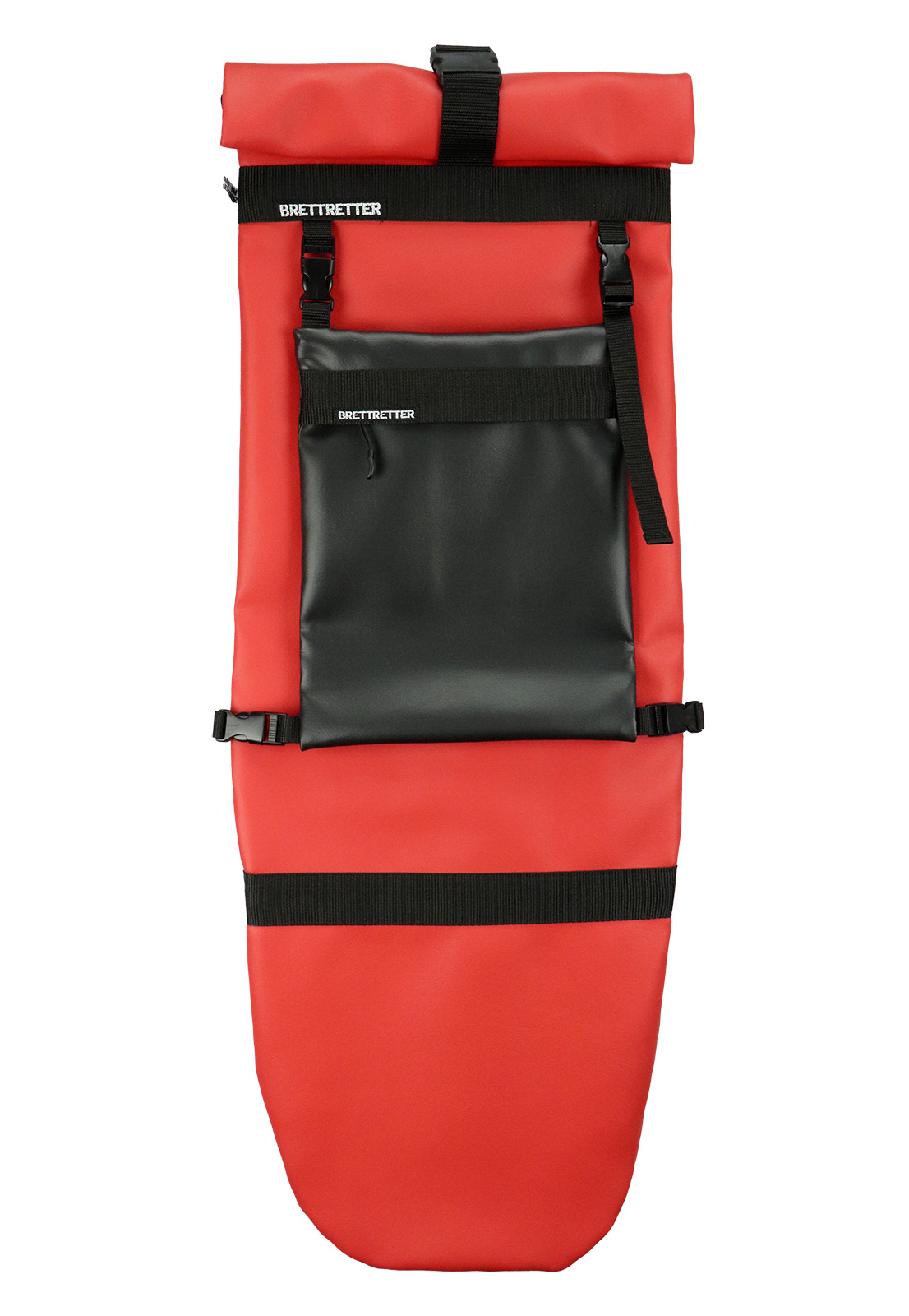 Brettretter Skateboard Crossbag 2.0 rouge / noir