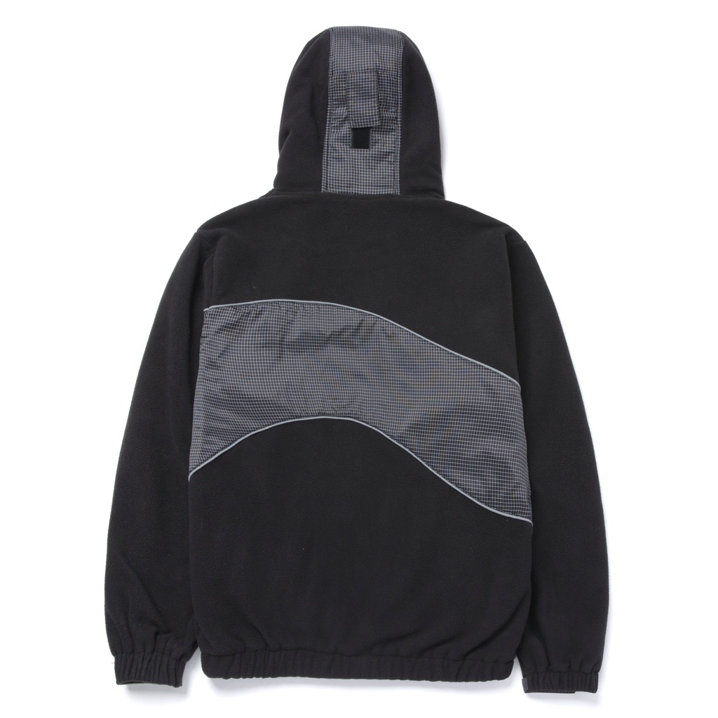 HUF Nauls Polar Fleece Jacke - black XL