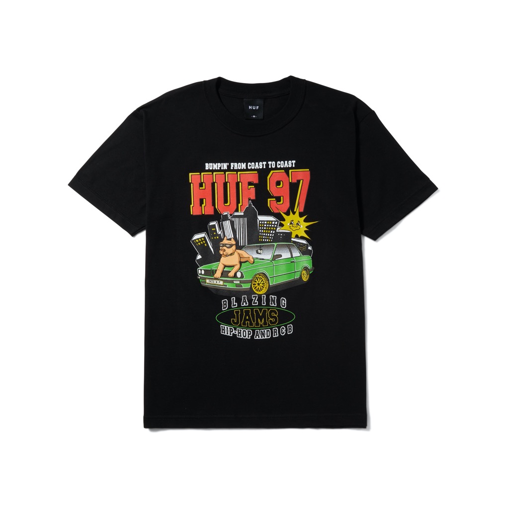 HUF Blazing Jams T-Shirt - black