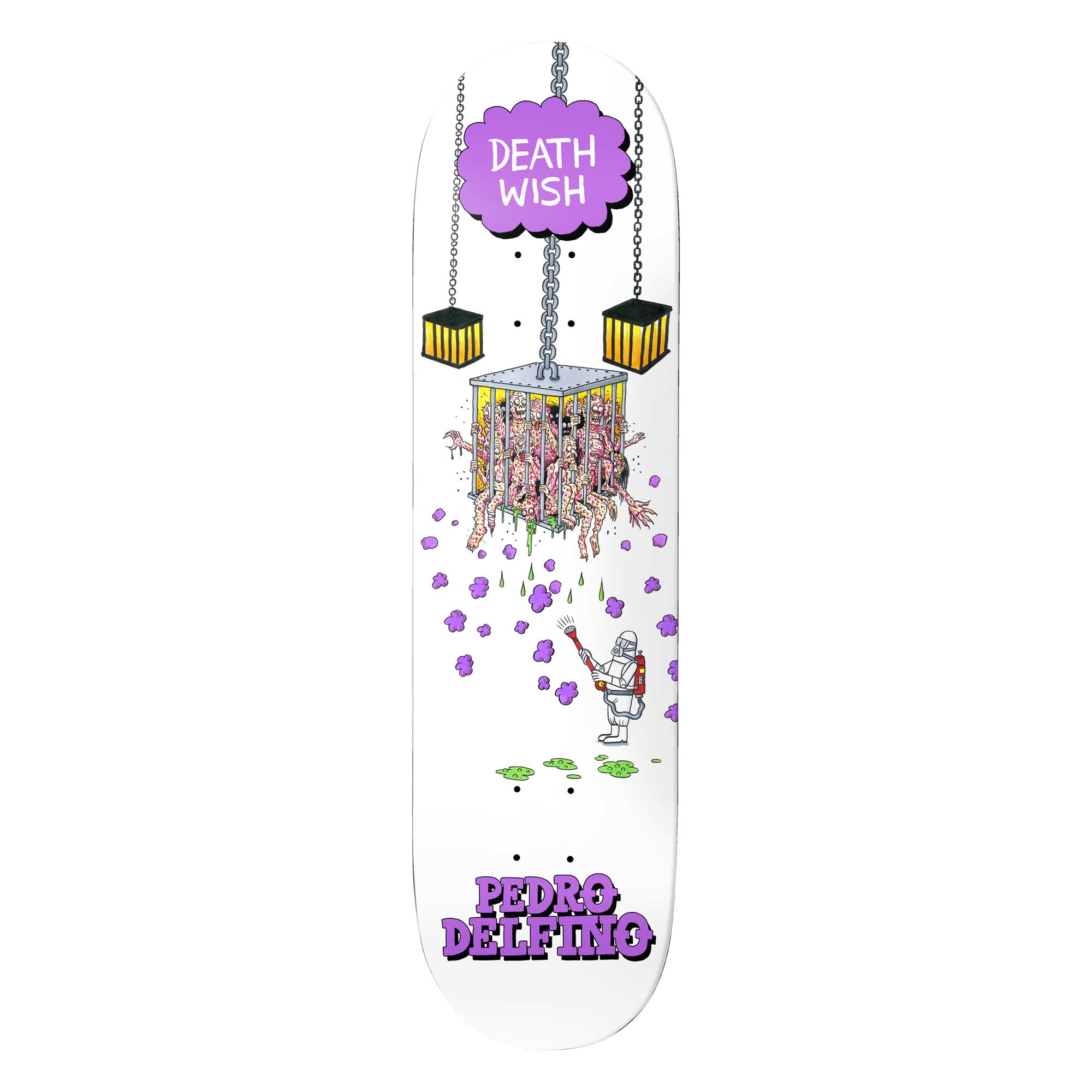 DEATHWISH Deck QUARANTINE PD 8.125