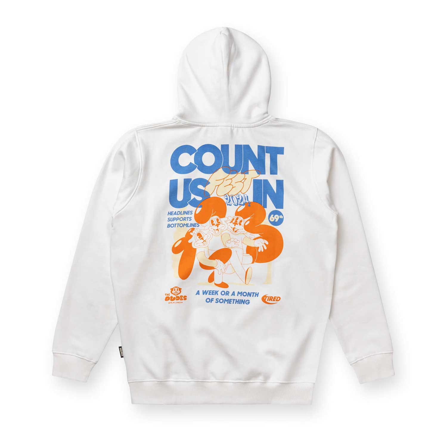 The Dudes Count Us In Hoody - off-white XXXL