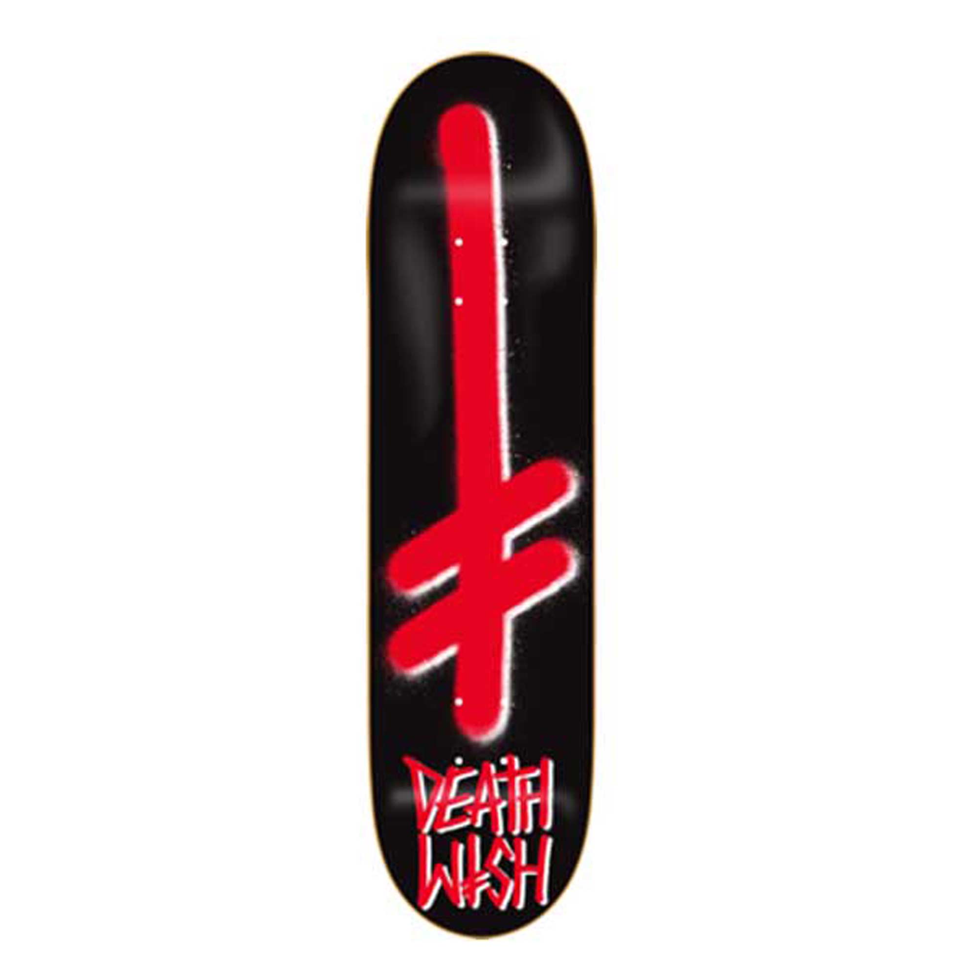 DEATHWISH Deck GANG LOGO BLK/RED 8.5, black 8.5