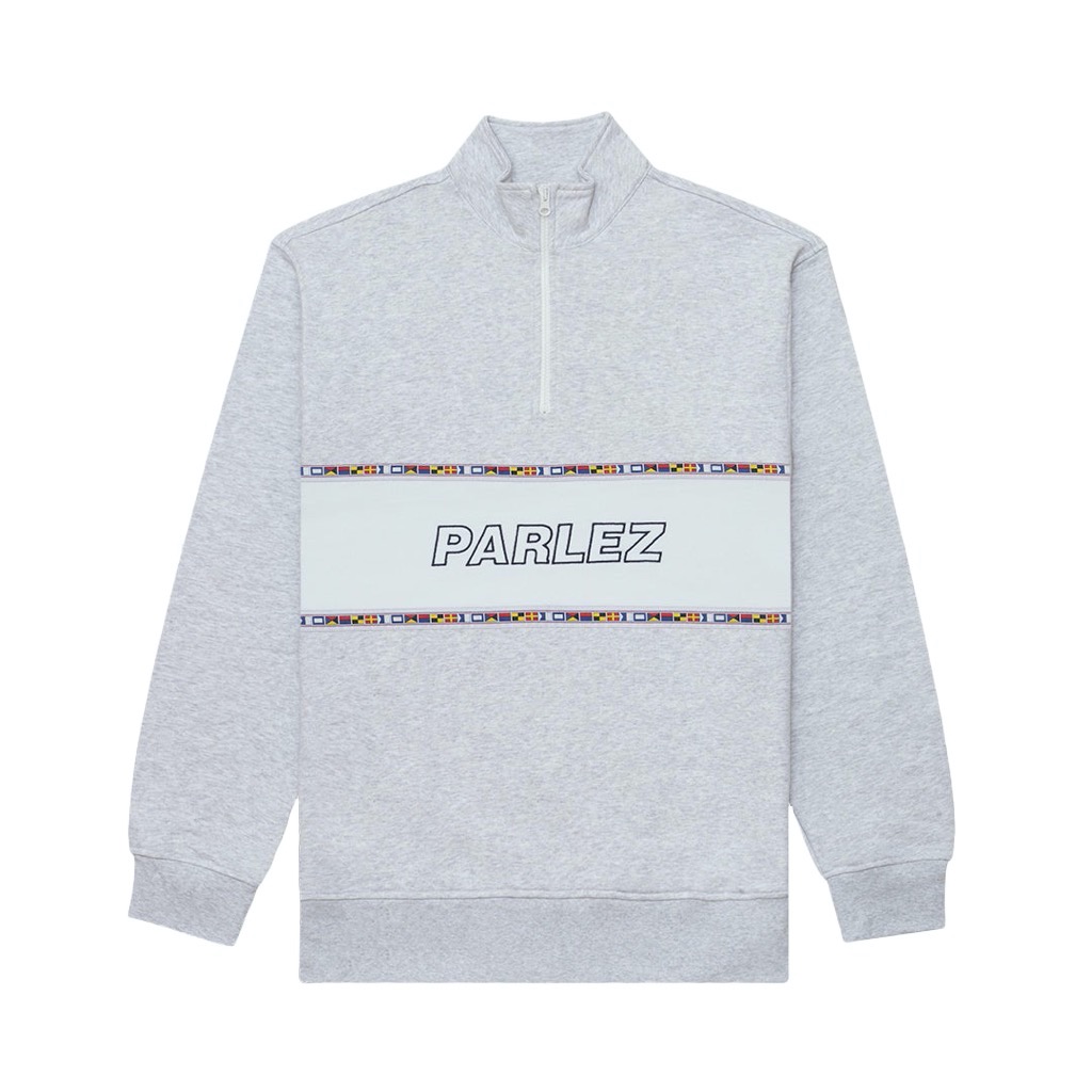 Parlez Course Quarter Zipper - heather