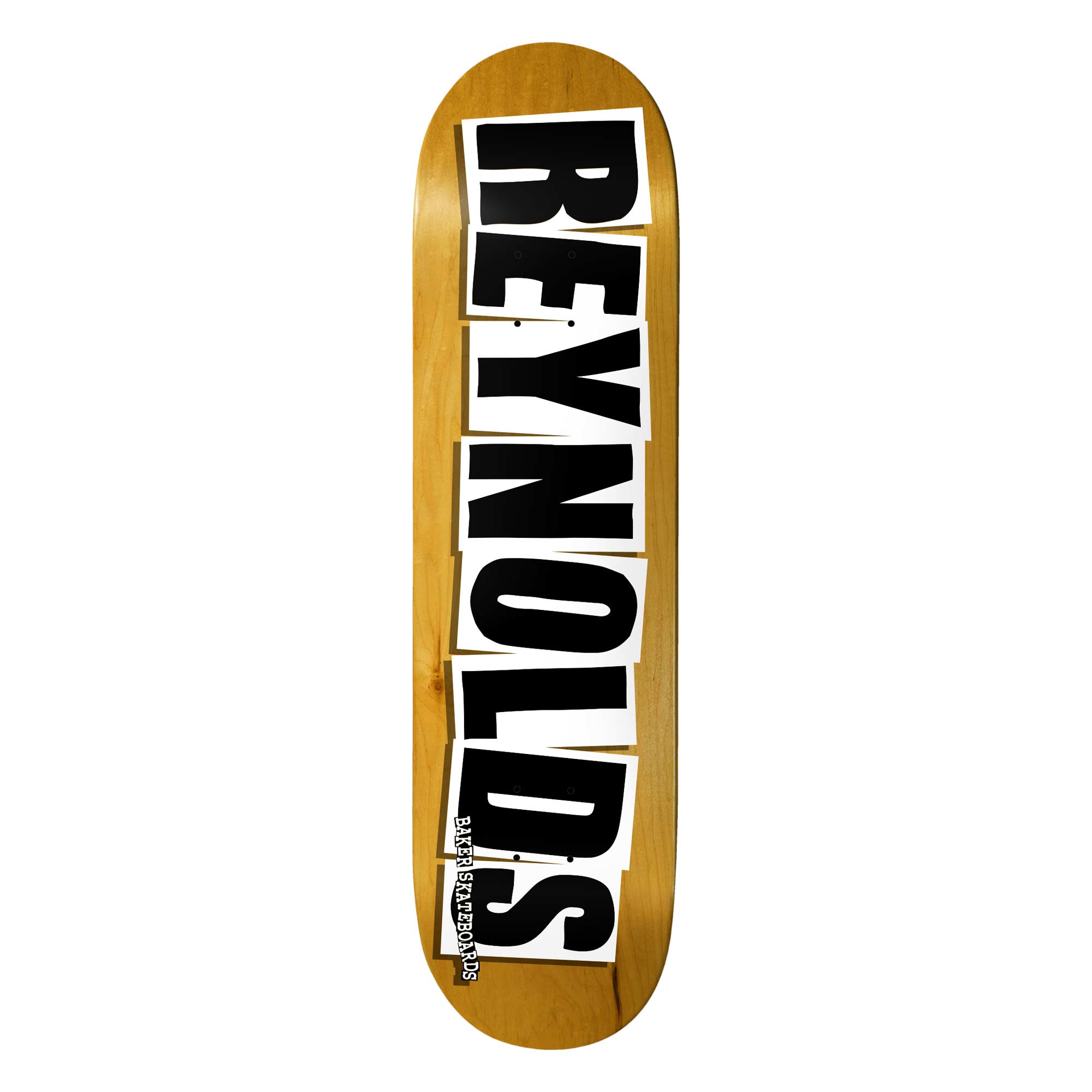 BAKER Deck REYNOLDS LOGO GOLD AR 8.38