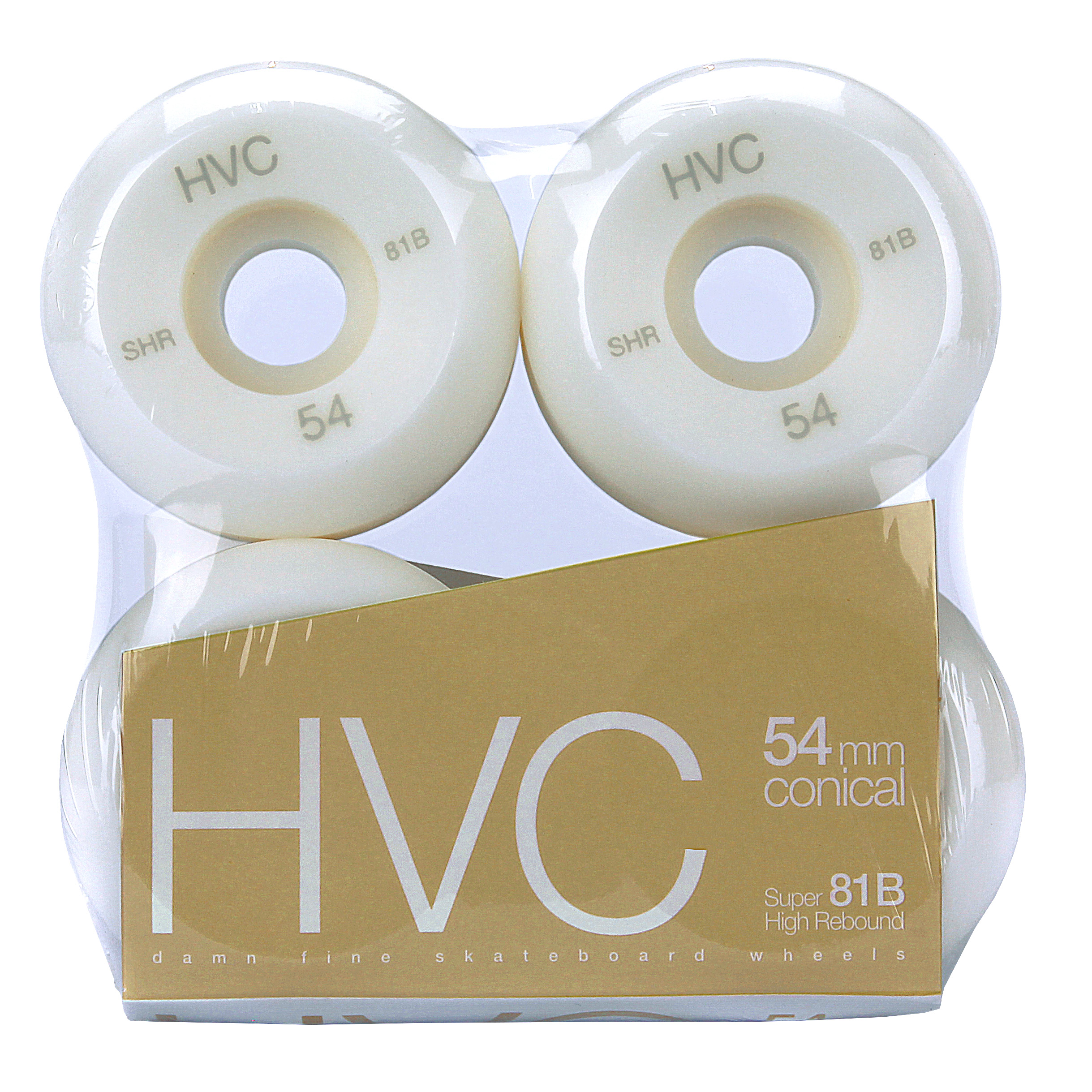 HVC Skateboard Rollen conical 81b 54mm