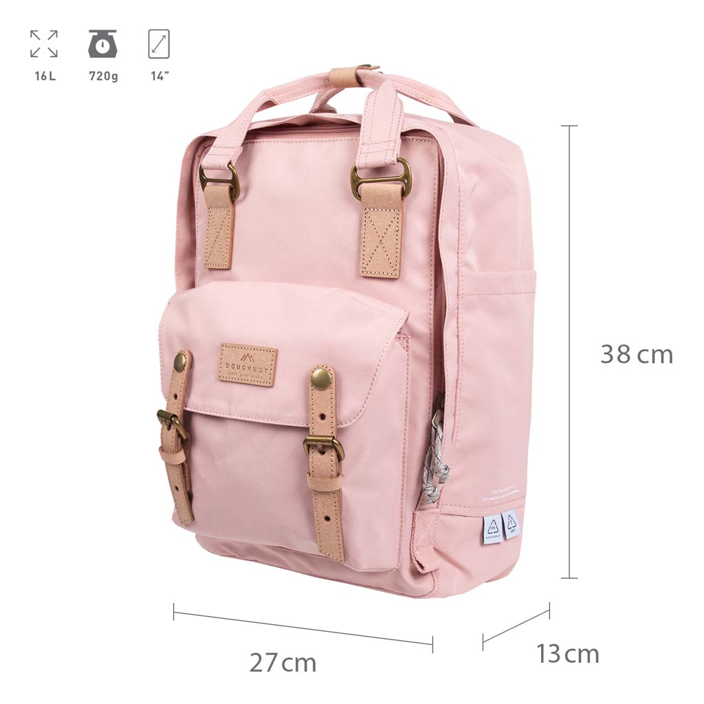 Doughnut Macaroon Reborn Series Rucksack pink