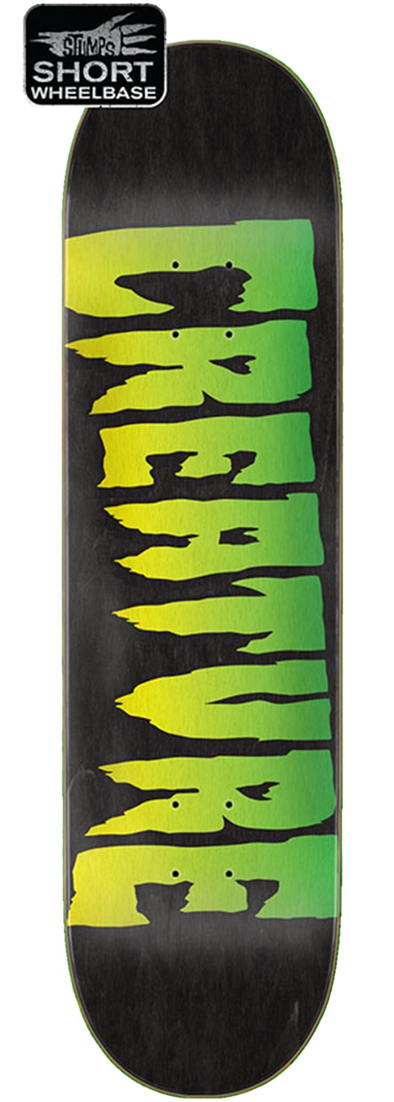 Creature Logo Outline Stumps Skateboard Deck 8.25