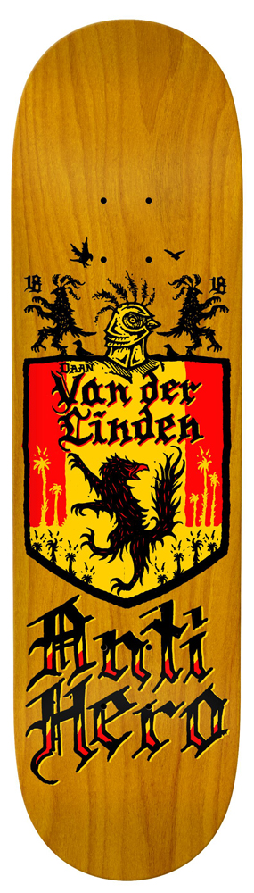 Deck Anti Hero Linden Coat Of Arms 8,28