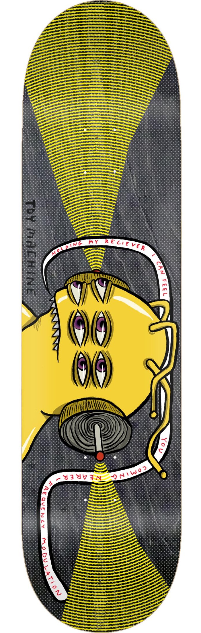 Toy Machine Frequency Modulation Skateboard Deck 8.25