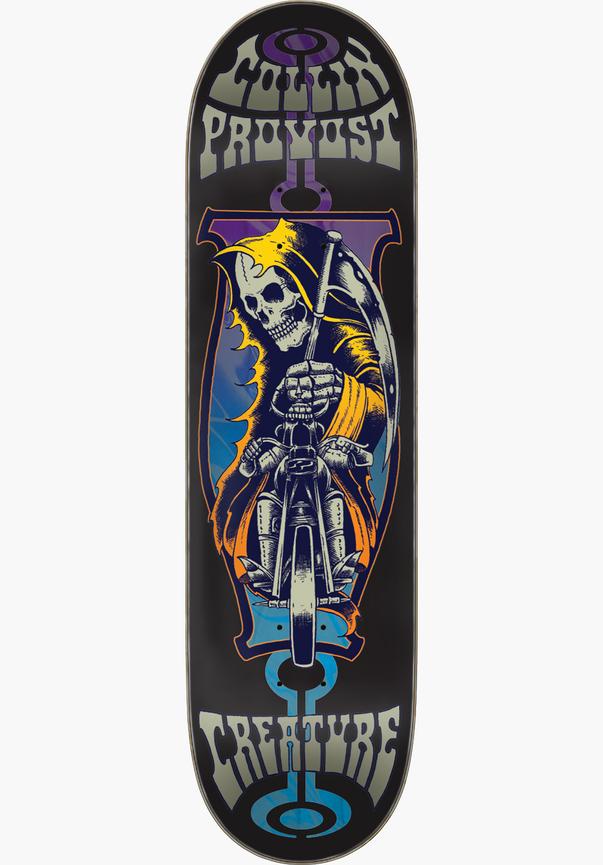 Creature Skateboard Deck Provost Tripz VX 8.47