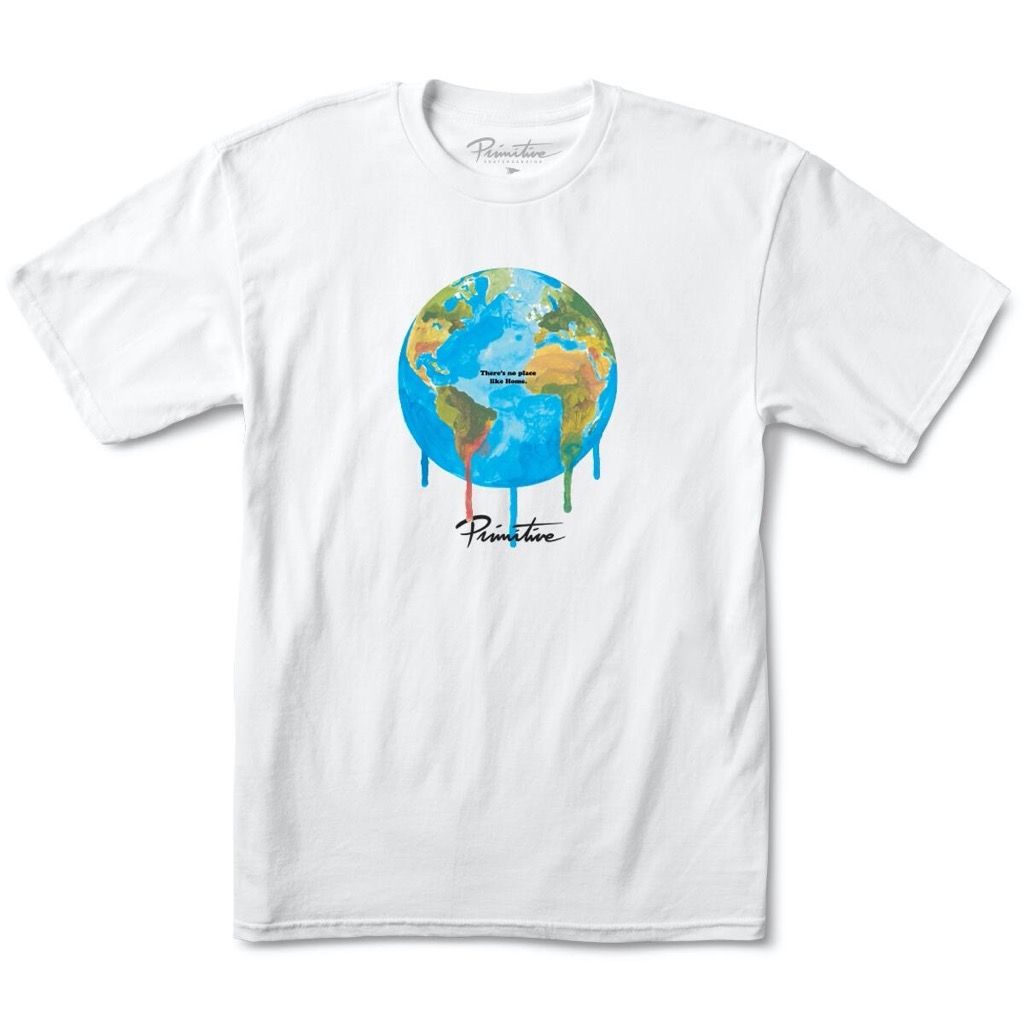 T-Shirt "Primitive Home" - blanc