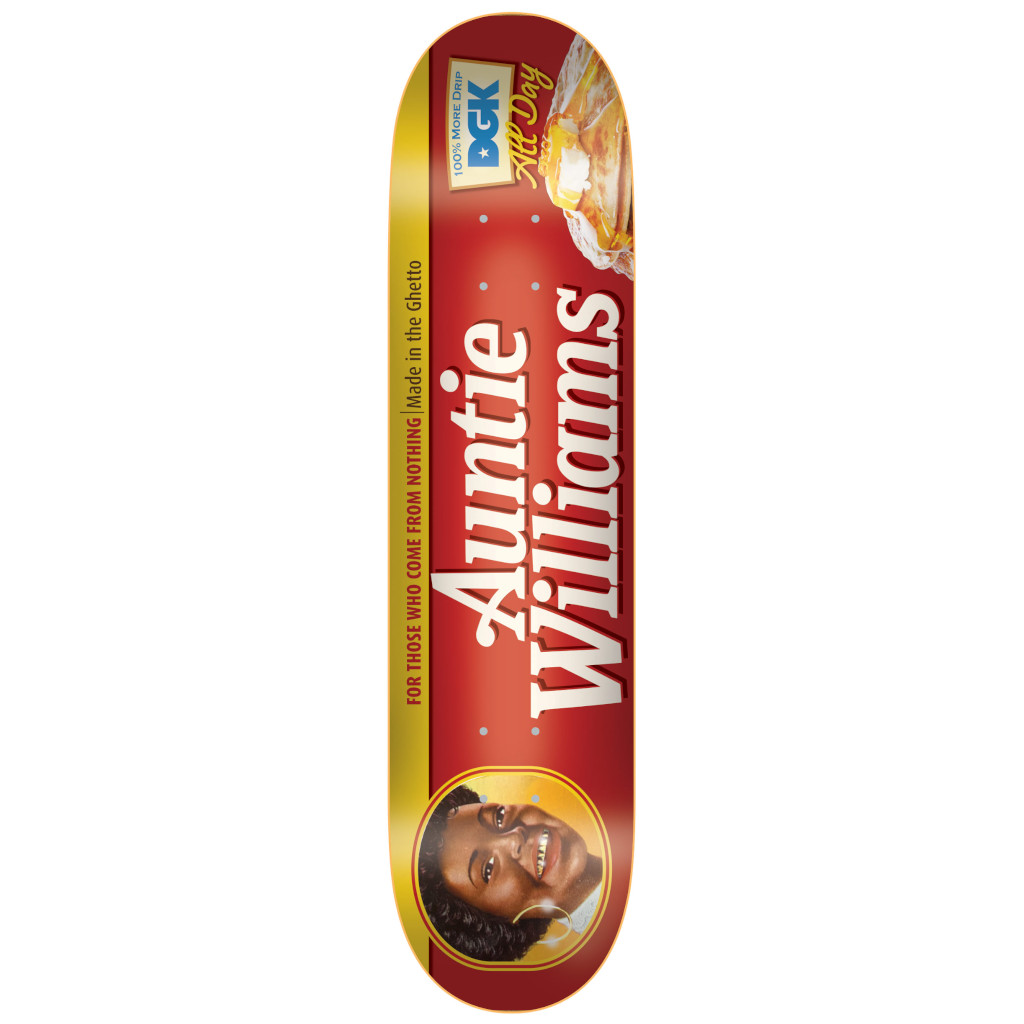 DGK Ghetto Market Williams Deck - 7,8