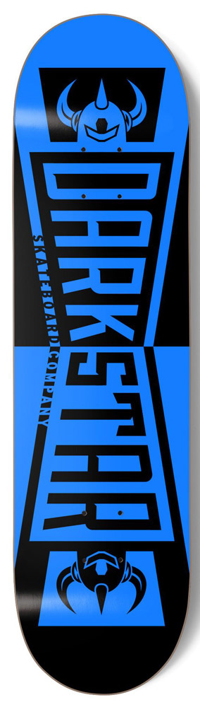 Darkstar Skateboard Deck Team Divide Blue RHM 8,25