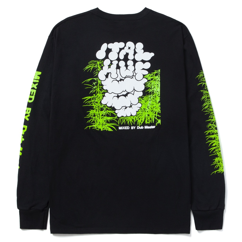 HUF Dub Master Longsleeve - black XXL