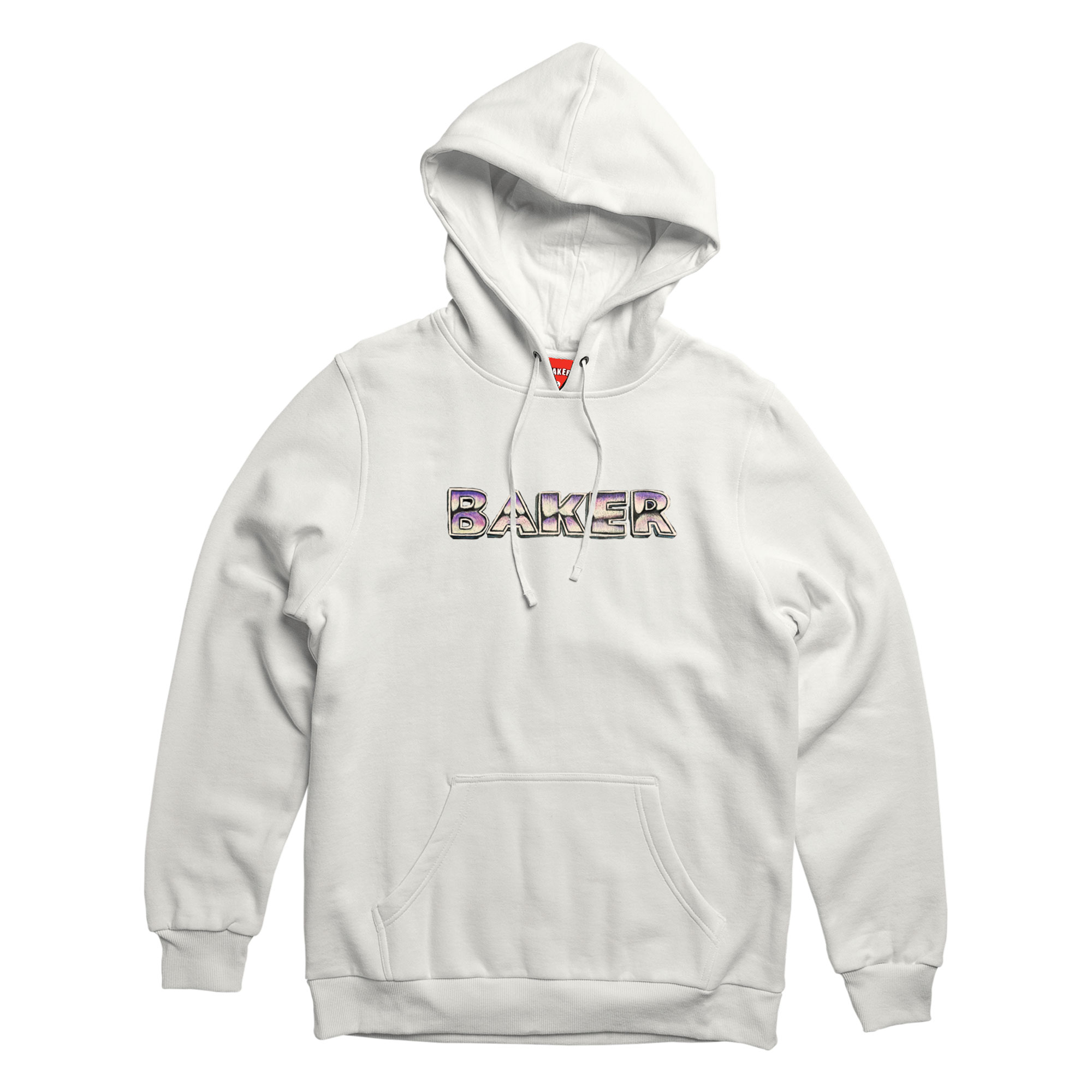 BAKER Sweat STARSHIP Hooded, white L