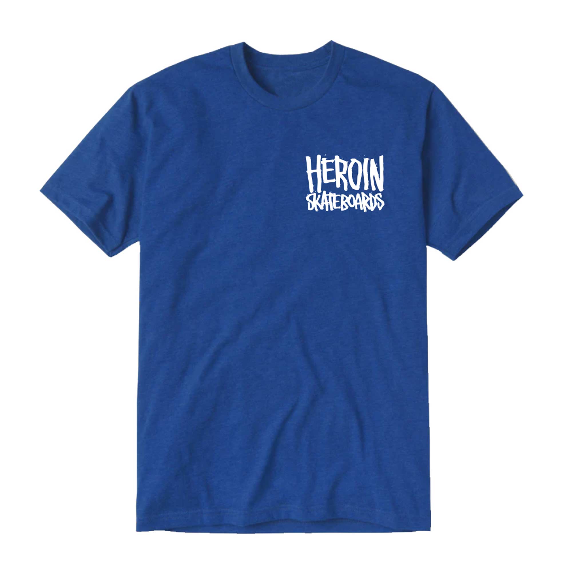 HEROIN T-Shirt FUCK DRUGS, royal XL