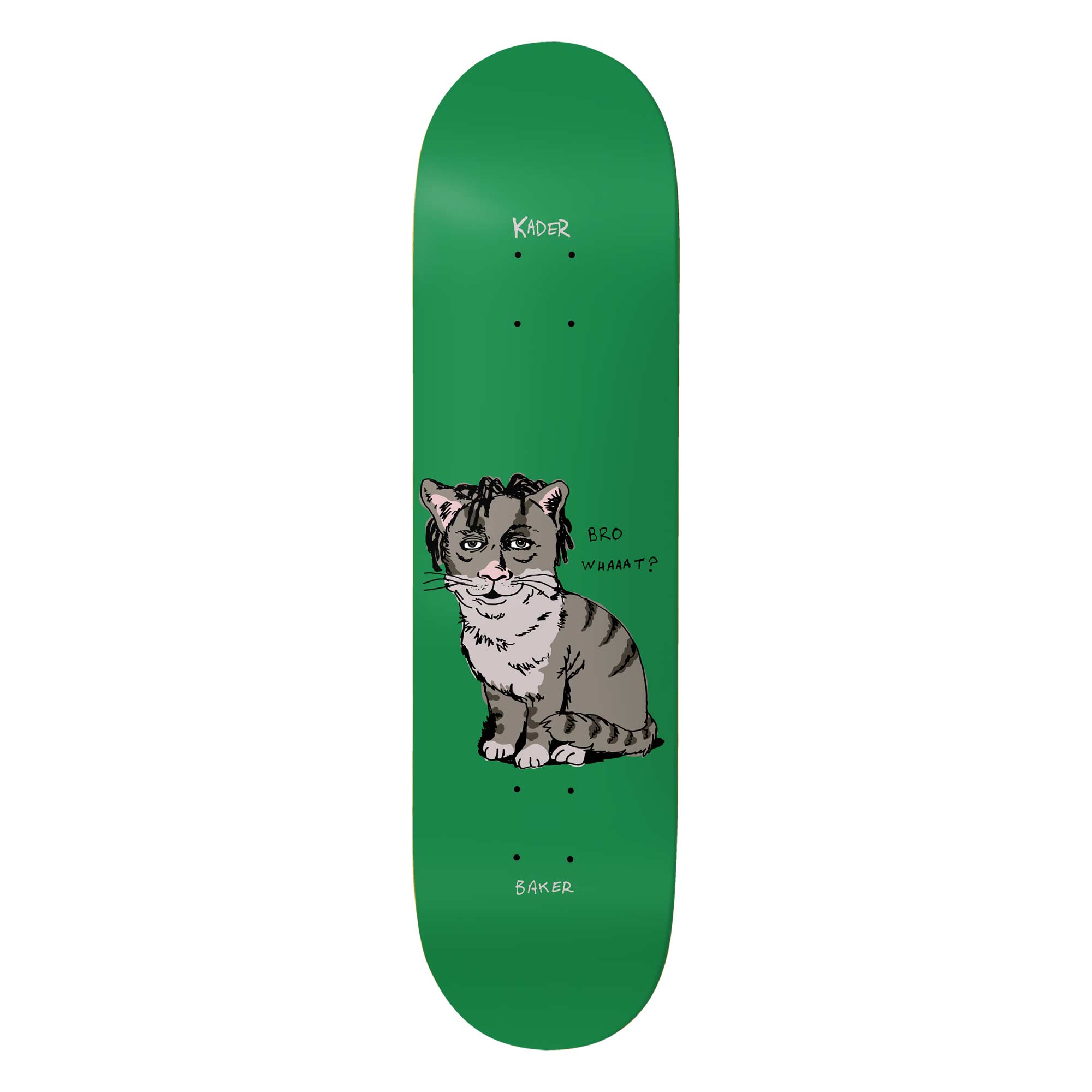 BAKER Deck BRO WHAT KS 8.0, green 8.0