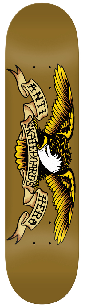 Anti Hero Skateboard Deck Team Classic Eagle (Tan) 8