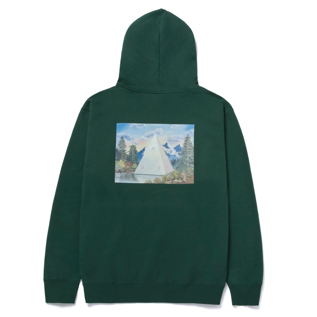 HUF Discover Nature Hoodie - forest green