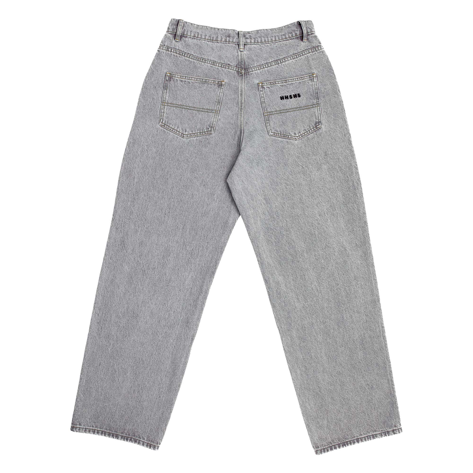 NNSNS Pant BIGGERFOOT SUPERSTRETCH DENIM grey acid