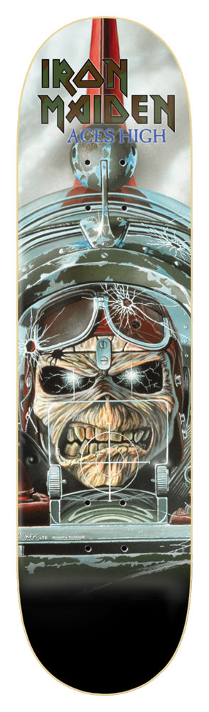 Zero Skateboard Deck x Iron Maiden Aces High R7 8,375