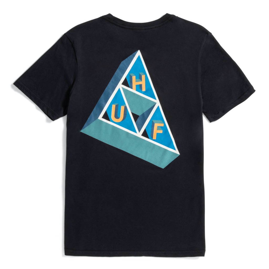 HUF Based Triple Triangle T-Shirt - black XXL