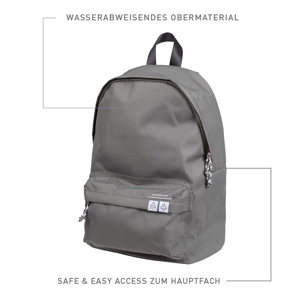 Doughnut Plus One Reborn Series Rucksack grey