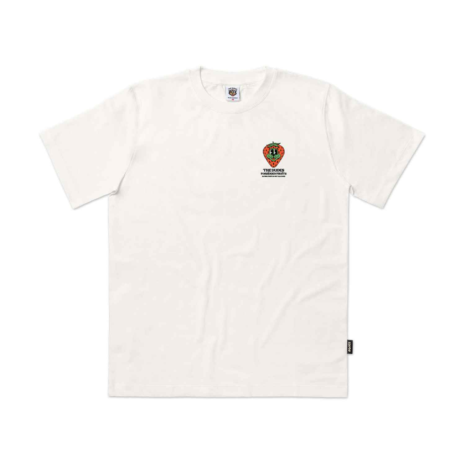 The Dudes Strawberry Seasonal T-Shirt - off white