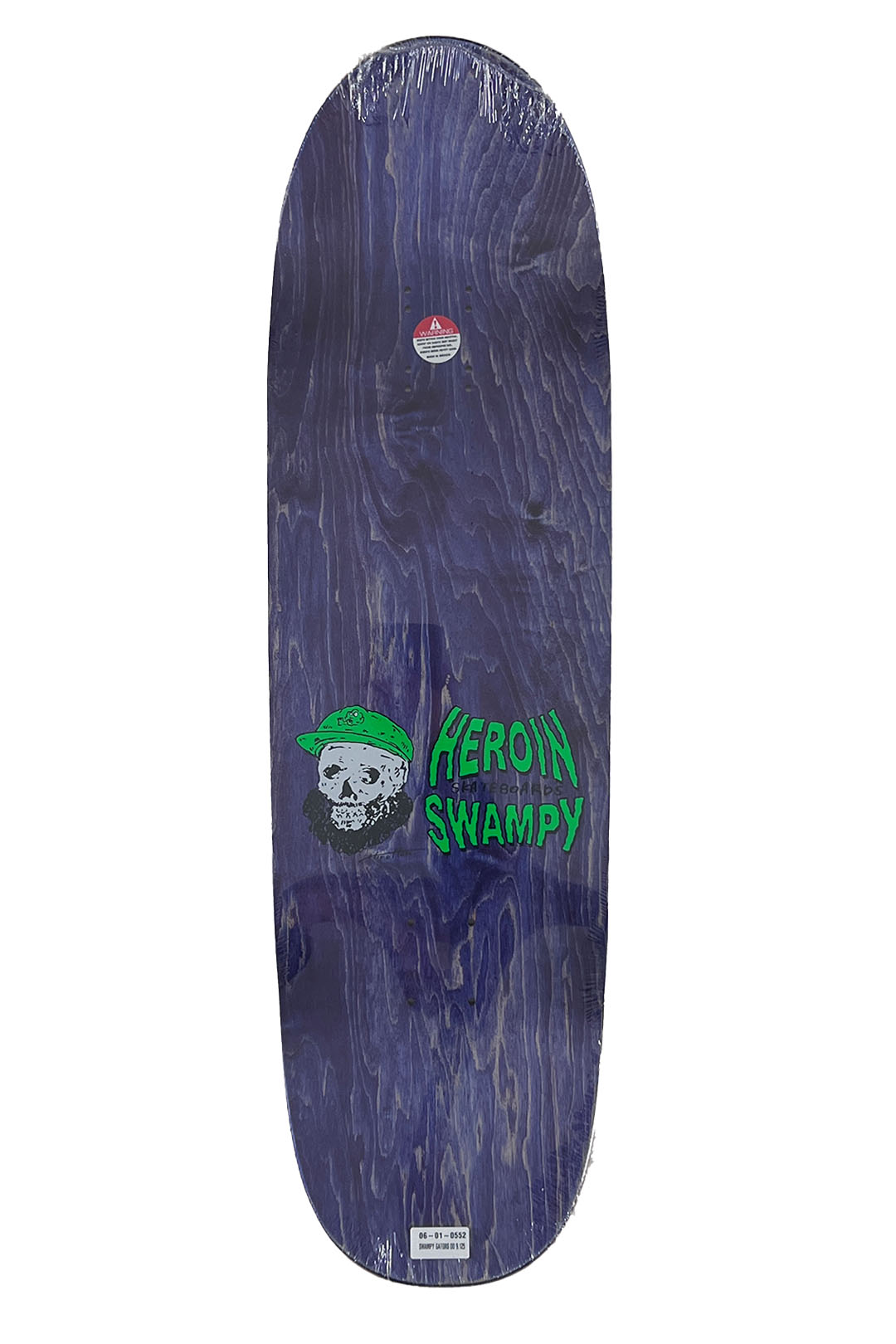 HEROIN Deck SWAMPY GATORS shaped 9.125