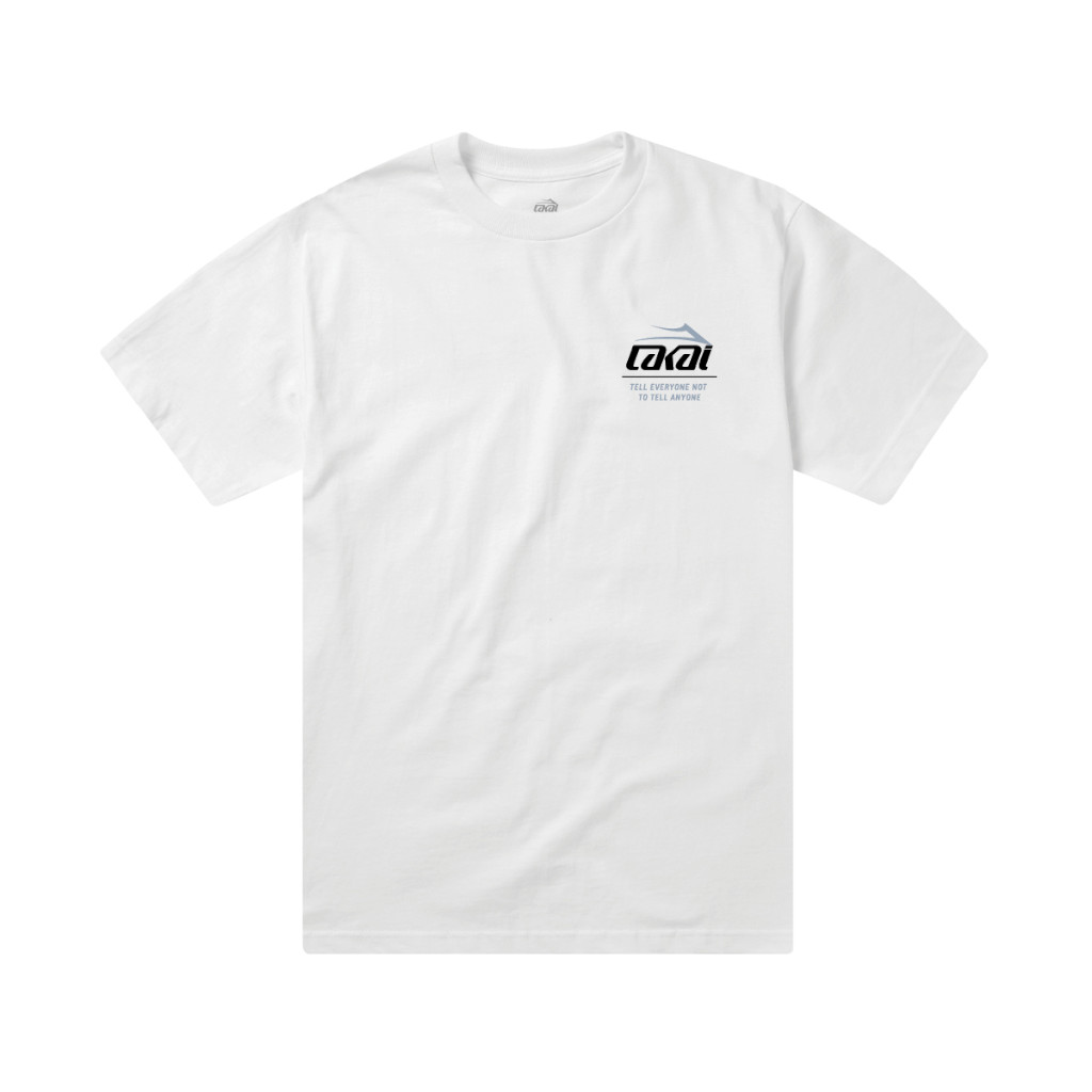 Lakai Secret T-Shirt - white S