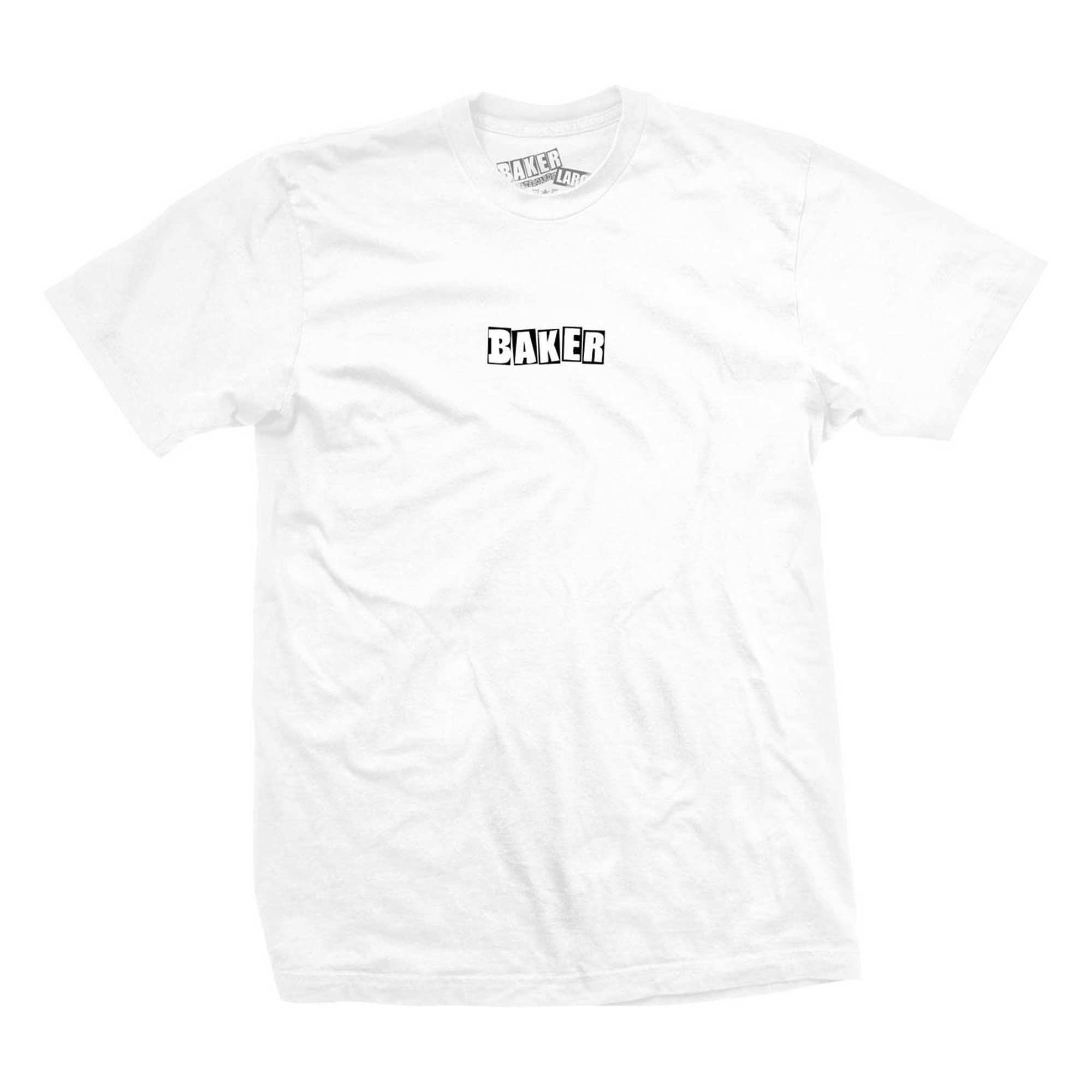 BAKER T-Shirt BRAND LOGO white