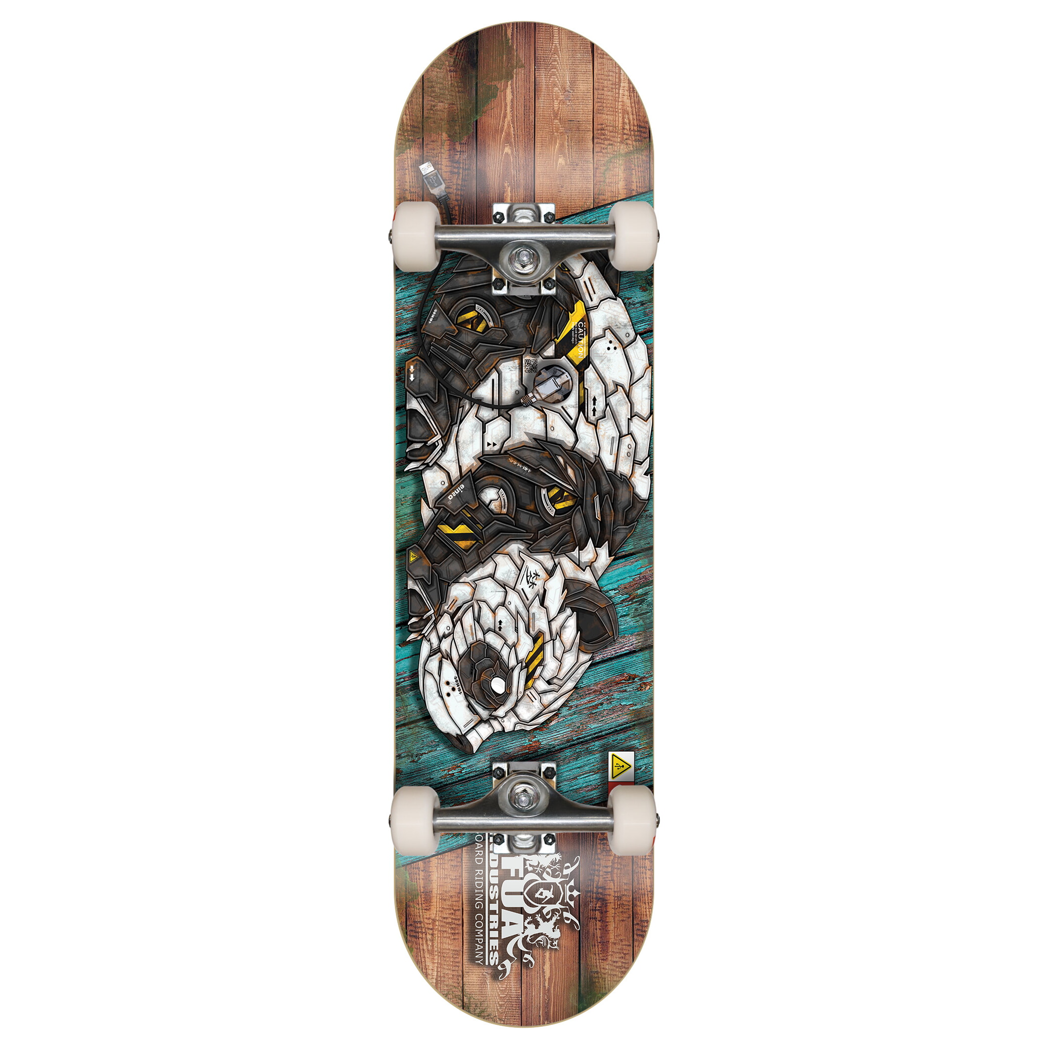 FUA komplett Skateboard einsA ce Panda 8.37