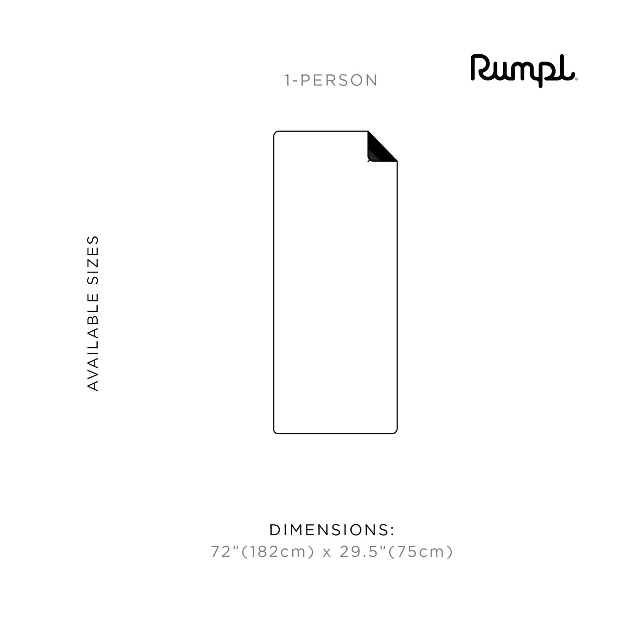 RUMPL Towel EVERYWHERE SHAMMY PRINTED, geo