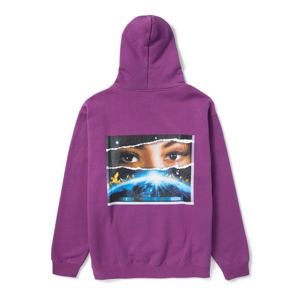 HUF Digital Domain Hoodie - grape