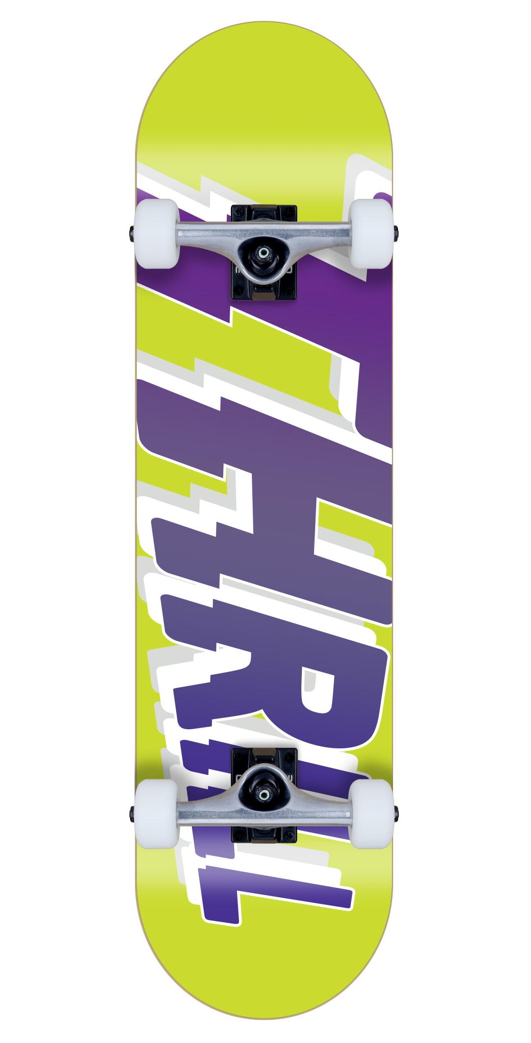 Thrill komplett Skateboard Logo Lime 8.00