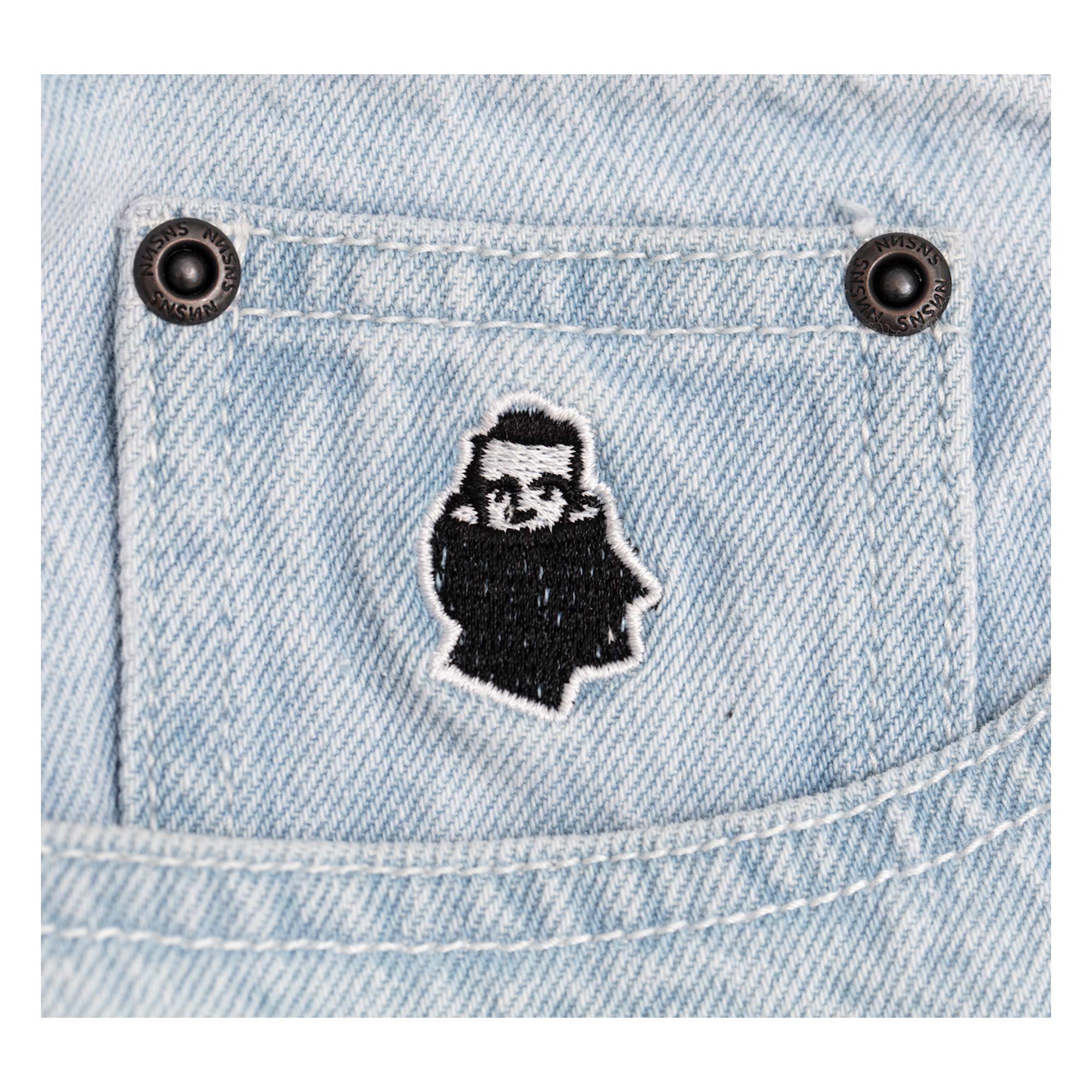 NNSNS Pant BIGFOOT, cloud blue denim 32/32