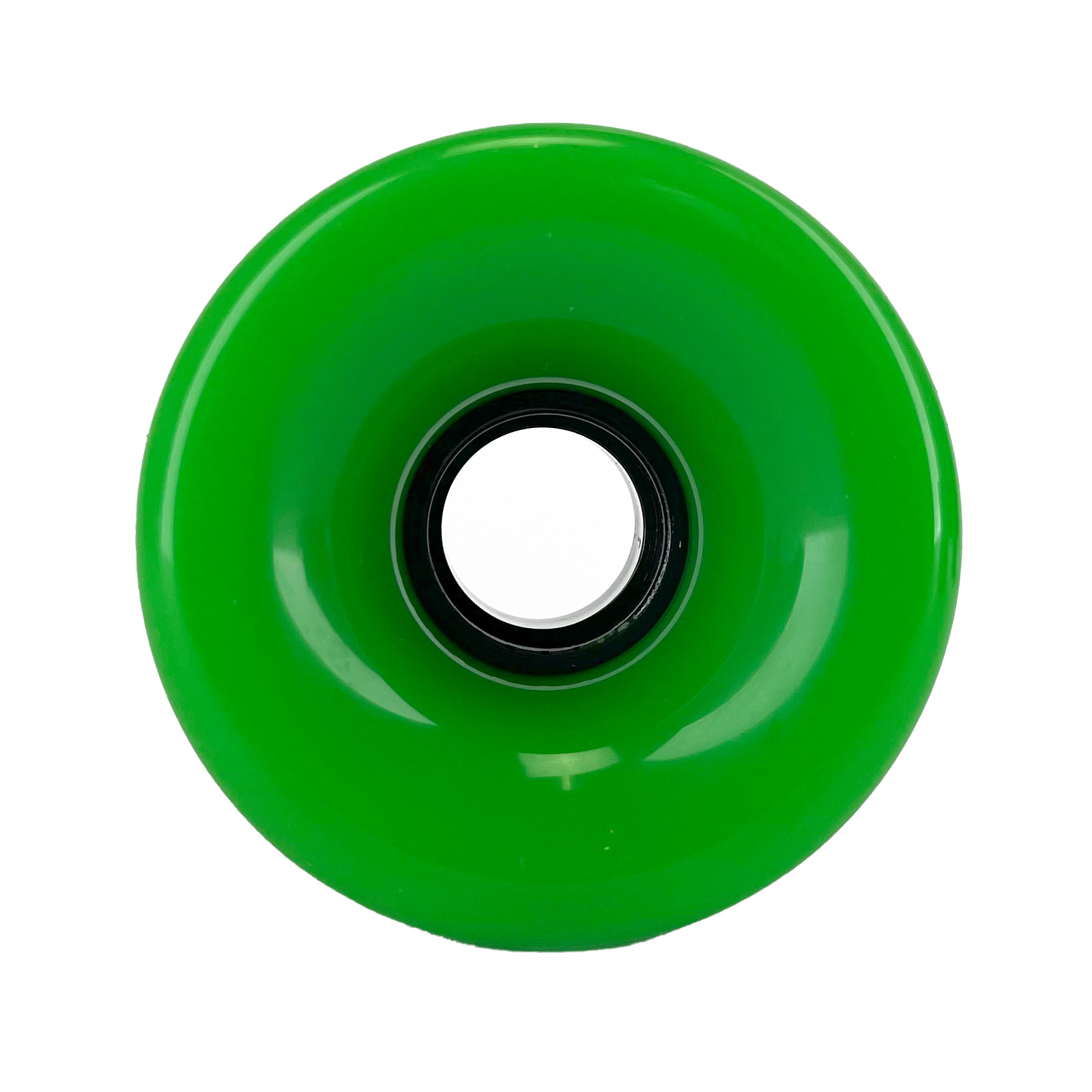 Blank Longboard Wheels Lime Green 70mm 80a