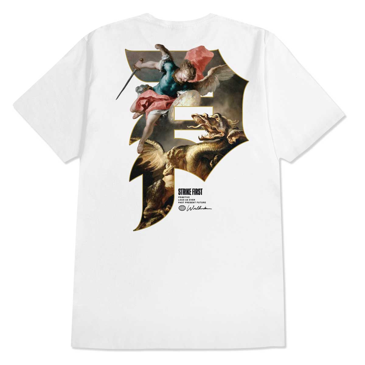 Primitive Courage T-Shirt - white XXL