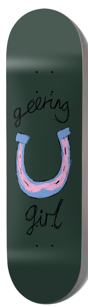 Girl Skateboard Deck Geering Horseshoe