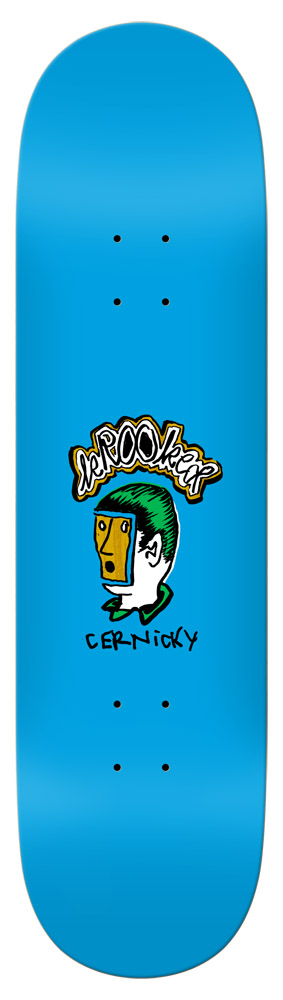 Krooked Skateboard Deck Cernicky Maskerade 8,38