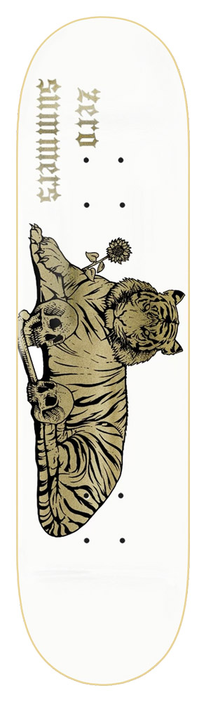 Zero Skateboard Deck Summers Golden Tiger 8 375