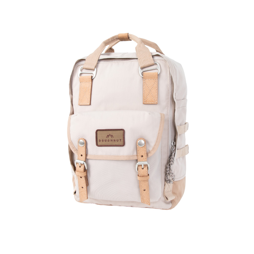 Doughnut Macaroon Happy Camper Series Rucksack - ivory