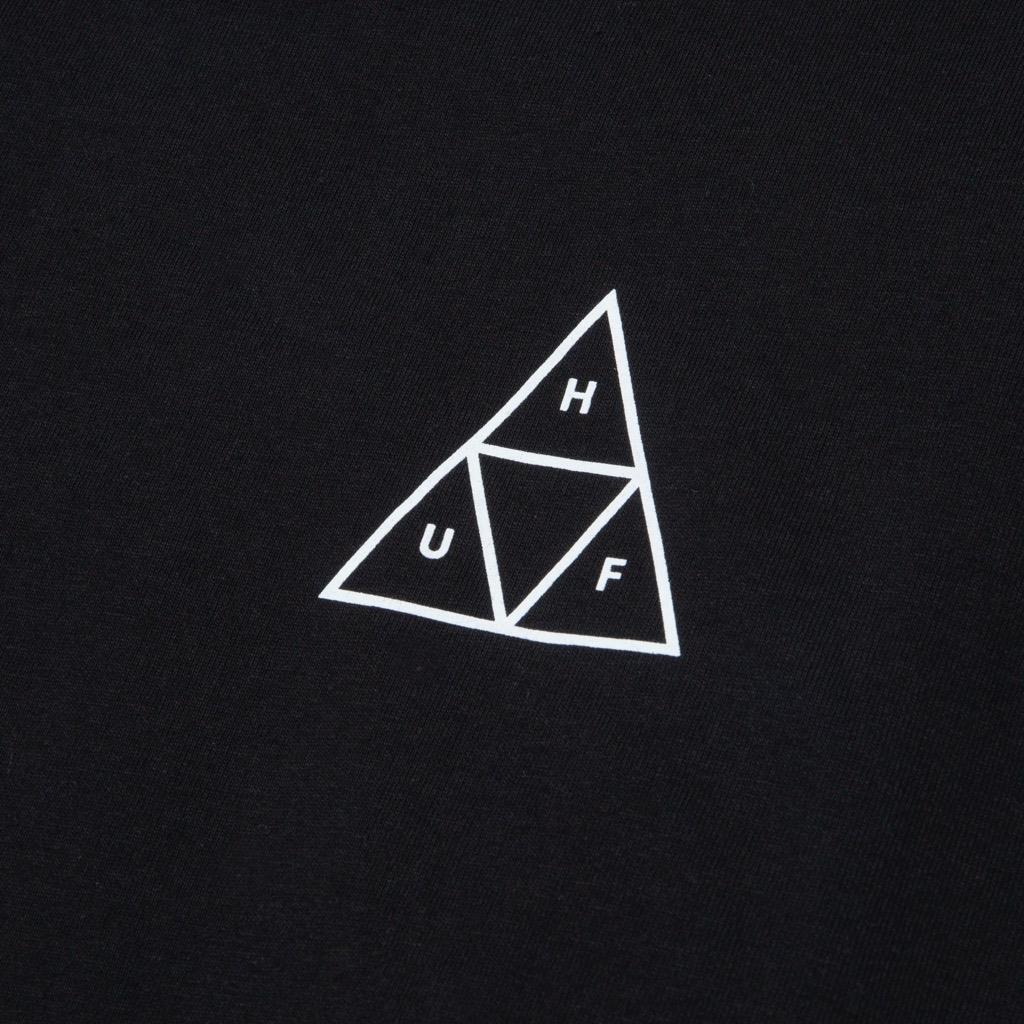 HUF Essentials Triple Triangle Longsleeve - black XXL