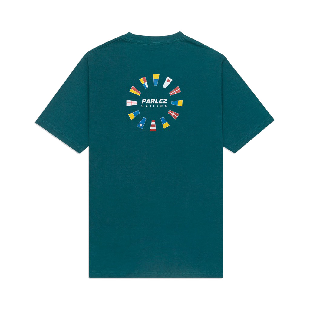 Parlez Tradewinds T-Shirt - dusty teal S