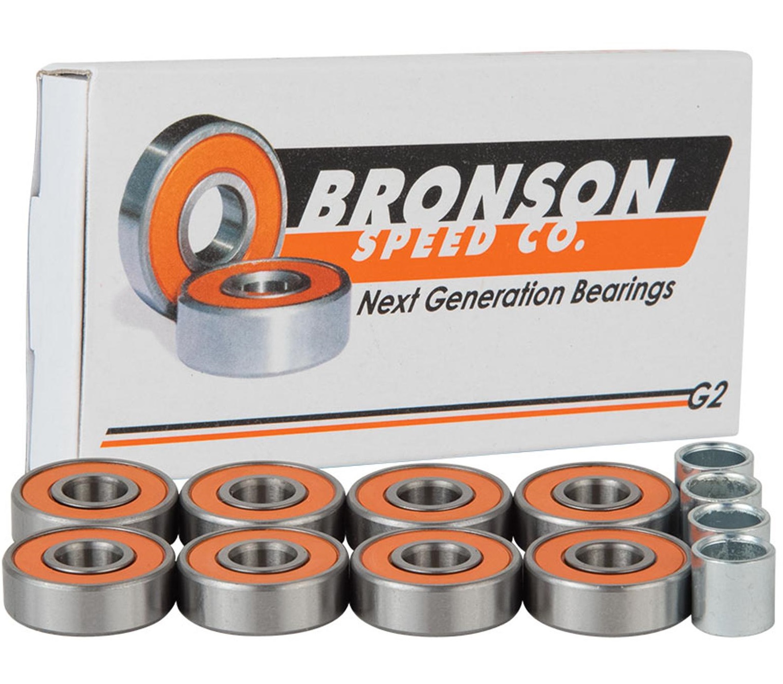 Bronson Speed Co. G2 Skateboard Ball Bearings