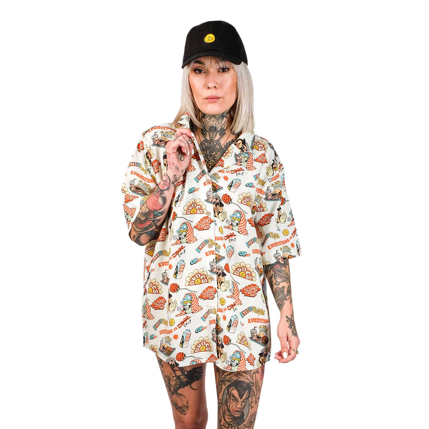 The Dudes A Pill Meal Women Hawaiian Shirt - multicolor XL