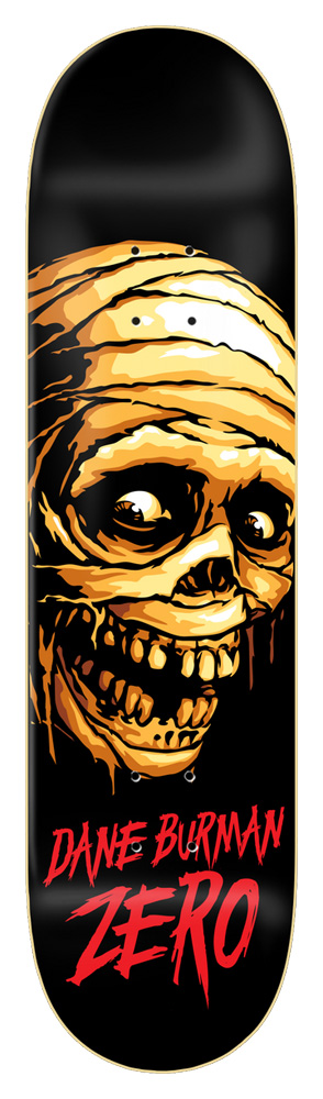 Zero Skateboard Deck Burman Mummy 8,5