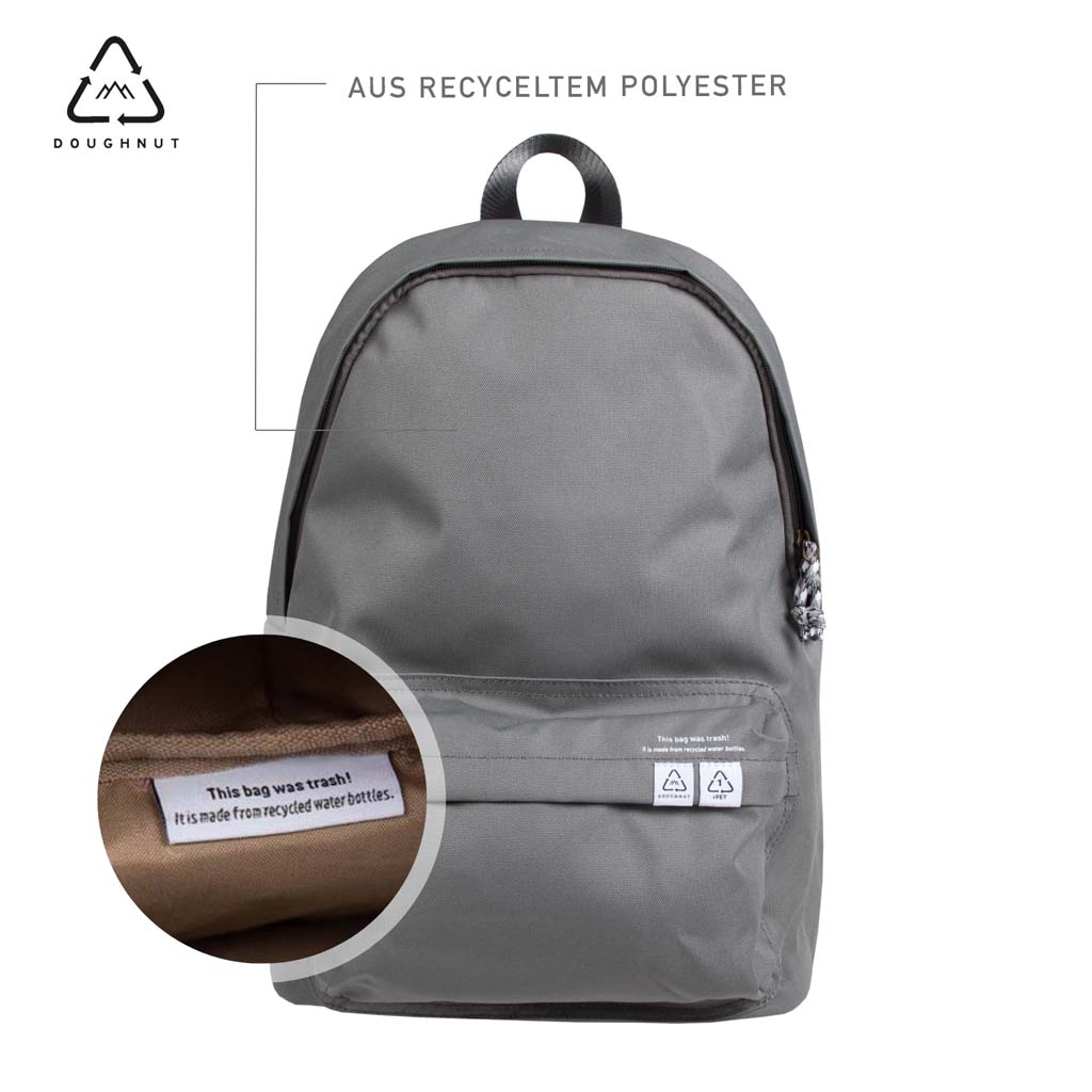 Doughnut Plus One Reborn Series Rucksack grey